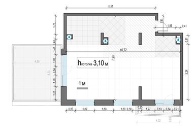 1-BD Apartment Sale, 84.8 sq. m. at Foriver, Simonovskaya Embankment, 3к1, Moscow, Russia #2