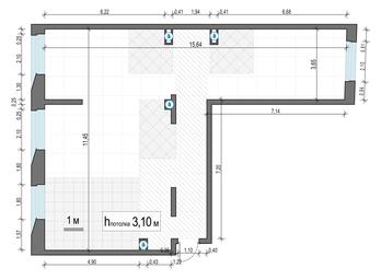 2-BD Apartment Sale, 115.3平方米 at Foriver, Simonovskaya Embankment, 3к1, Moscow, Russia #2 2-BD Apartment Sale, 115.3平方米 at Foriver, Simonovskaya Embankment, 3к1, Moscow, Russia #2