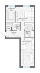 1-BD Apartment Sale, 73.7 sq. m. at Foriver, Simonovskaya Embankment, 3к1, Moscow, Russia #3 1-BD Apartment Sale, 73.7 sq. m. at Foriver, Simonovskaya Embankment, 3к1, Moscow, Russia #3