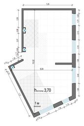 2-BD Apartment Sale, 102.6平方米 at Foriver, Simonovskaya Embankment, 3к1, Moscow, Russia #2 2-BD Apartment Sale, 102.6平方米 at Foriver, Simonovskaya Embankment, 3к1, Moscow, Russia #2