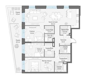 3-BD Apartment Sale, 154.1 sq. m. at Foriver, Simonovskaya Embankment, 3к1, Moscow, Russia #3 3-BD Apartment Sale, 154.1 sq. m. at Foriver, Simonovskaya Embankment, 3к1, Moscow, Russia #3