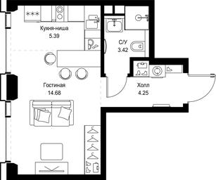 Apartment Sale, 27.74平方米 at SET, Vereyskaya Street, Moscow, Russia #4