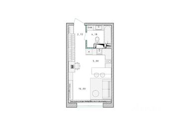 Apartment Sale, 27.9 sq. m. at Serebro, Yaroslavskoye shosse, Pushkino, Moscow Region, Russia #3 Apartment Sale, 27.9 sq. m. at Serebro, Yaroslavskoye shosse, Pushkino, Moscow Region, Russia #3