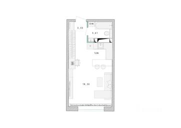 Apartment Sale, 30.4 sq. m. at Serebro, Yaroslavskoye shosse, Pushkino, Moscow Region, Russia #3 Apartment Sale, 30.4 sq. m. at Serebro, Yaroslavskoye shosse, Pushkino, Moscow Region, Russia #3