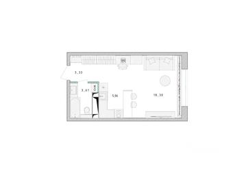 Apartment Sale, 30.4 sq. m. at Serebro, Yaroslavskoye shosse, Pushkino, Moscow Region, Russia #2 Apartment Sale, 30.4 sq. m. at Serebro, Yaroslavskoye shosse, Pushkino, Moscow Region, Russia #2