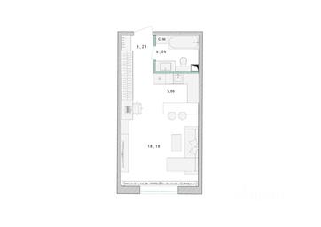 Apartment Sale, 30.7 sq. m. at Serebro, Yaroslavskoye shosse, Pushkino, Moscow Region, Russia #3 Apartment Sale, 30.7 sq. m. at Serebro, Yaroslavskoye shosse, Pushkino, Moscow Region, Russia #3