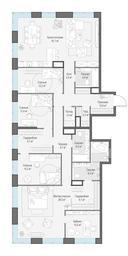4-BD Apartment Sale, 183.8 sq. m. at West Garden, Minskaya Street, 1Вс1, Moscow, Russia #4