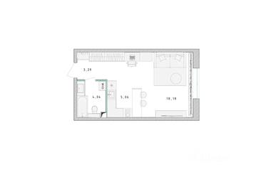 Apartment Sale, 30.7 sq. m. at Serebro, Yaroslavskoye shosse, Pushkino, Moscow Region, Russia #2 Apartment Sale, 30.7 sq. m. at Serebro, Yaroslavskoye shosse, Pushkino, Moscow Region, Russia #2