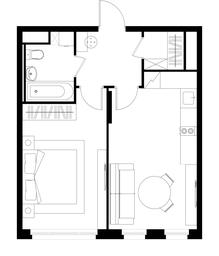 Apartment Sale, 44 sq. m. at Peredelkino Blizhnee, Korneya Chukovskogo Street, 1, Vnukovskoye Settlement, Moscow, Russia #4