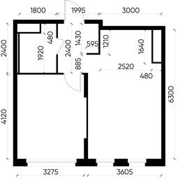 Apartment Sale, 43 sq. m. at Peredelkino Blizhnee, Korneya Chukovskogo Street, 1, Vnukovskoye Settlement, Moscow, Russia #3 Apartment Sale, 43 sq. m. at Peredelkino Blizhnee, Korneya Chukovskogo Street, 1, Vnukovskoye Settlement, Moscow, Russia #3