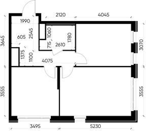 2-BD Apartment Sale, 56.7 sq. m. at Peredelkino Blizhnee, Korneya Chukovskogo Street, 1, Vnukovskoye Settlement, Moscow, Russia #3 2-BD Apartment Sale, 56.7 sq. m. at Peredelkino Blizhnee, Korneya Chukovskogo Street, 1, Vnukovskoye Settlement, Moscow, Russia #3