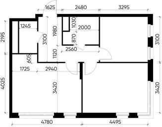 2-BD Apartment Sale, 57.6 sq. m. at Peredelkino Blizhnee, Korneya Chukovskogo Street, 1, Vnukovskoye Settlement, Moscow, Russia #3