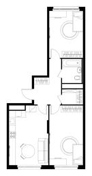 2-BD Apartment Sale, 63.2 sq. m. at Peredelkino Blizhnee, Korneya Chukovskogo Street, 1, Vnukovskoye Settlement, Moscow, Russia #4