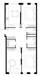 3-BD Apartment Sale, 83.9 sq. m. at Peredelkino Blizhnee, Korneya Chukovskogo Street, 1, Vnukovskoye Settlement, Moscow, Russia #4