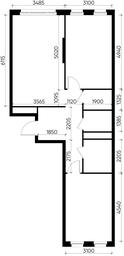 2-BD Apartment Sale, 70.2平方米 at Peredelkino Blizhnee, Korneya Chukovskogo Street, 1, Vnukovskoye Settlement, Moscow, Russia #3