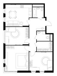 3-BD Apartment Sale, 90.9平方米 at Peredelkino Blizhnee, Korneya Chukovskogo Street, 1, Vnukovskoye Settlement, Moscow, Russia #4