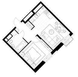 Apartment Sale, 36.9 sq. m. at Rezidentsii Skolkovo, Kashtanovaya ulitsa, 1, rabochiy posyolok Zarechye, Odintsovskiy City District, Moscow Region, Russia #4