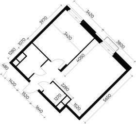 Apartment Sale, 43.4 sq. m. at Rezidentsii Skolkovo, Kashtanovaya ulitsa, 1, rabochiy posyolok Zarechye, Odintsovskiy City District, Moscow Region, Russia #3 Apartment Sale, 43.4 sq. m. at Rezidentsii Skolkovo, Kashtanovaya ulitsa, 1, rabochiy posyolok Zarechye, Odintsovskiy City District, Moscow Region, Russia #3