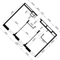 2-BD Apartment Sale, 57.5平方米 at Rezidentsii Skolkovo, Kashtanovaya ulitsa, 1, rabochiy posyolok Zarechye, Odintsovskiy City District, Moscow Region, Russia #3 2-BD Apartment Sale, 57.5平方米 at Rezidentsii Skolkovo, Kashtanovaya ulitsa, 1, rabochiy posyolok Zarechye, Odintsovskiy City District, Moscow Region, Russia #3