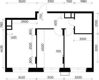 2-BD Apartment Sale, 57.9平方米 at Rezidentsii Skolkovo, Kashtanovaya ulitsa, 1, rabochiy posyolok Zarechye, Odintsovskiy City District, Moscow Region, Russia #3 2-BD Apartment Sale, 57.9平方米 at Rezidentsii Skolkovo, Kashtanovaya ulitsa, 1, rabochiy posyolok Zarechye, Odintsovskiy City District, Moscow Region, Russia #3