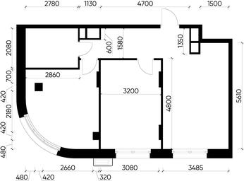 2-BD Apartment Sale, 63.2 sq. m. at Rezidentsii Skolkovo, Kashtanovaya ulitsa, 1, rabochiy posyolok Zarechye, Odintsovskiy City District, Moscow Region, Russia #3 2-BD Apartment Sale, 63.2 sq. m. at Rezidentsii Skolkovo, Kashtanovaya ulitsa, 1, rabochiy posyolok Zarechye, Odintsovskiy City District, Moscow Region, Russia #3