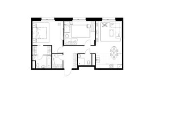 2-BD Apartment Sale, 78.9 sq. m. at Rezidentsii Skolkovo, Kashtanovaya ulitsa, 1, rabochiy posyolok Zarechye, Odintsovskiy City District, Moscow Region, Russia #4