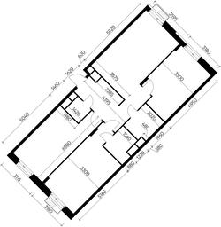 3-BD Apartment Sale, 94.4 sq. m. at Rezidentsii Skolkovo, Kashtanovaya ulitsa, 1, rabochiy posyolok Zarechye, Odintsovskiy City District, Moscow Region, Russia #3