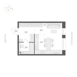 Apartment Sale, 30 sq. m. at ARTEL (Artel), Elektrozavodskaya Street, Moscow, Russia #3 Apartment Sale, 30 sq. m. at ARTEL (Artel), Elektrozavodskaya Street, Moscow, Russia #3