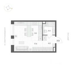 Apartment Sale, 29.8 sq. m. at ARTEL (Artel), Elektrozavodskaya Street, Moscow, Russia #3