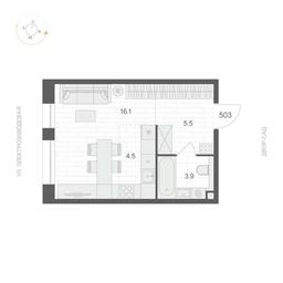 Apartment Sale, 30 sq. m. at ARTEL (Artel), Elektrozavodskaya Street, Moscow, Russia #3 Apartment Sale, 30 sq. m. at ARTEL (Artel), Elektrozavodskaya Street, Moscow, Russia #3