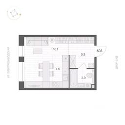 Apartment Sale, 30 sq. m. at ARTEL (Artel), Elektrozavodskaya Street, Moscow, Russia #3 Apartment Sale, 30 sq. m. at ARTEL (Artel), Elektrozavodskaya Street, Moscow, Russia #3