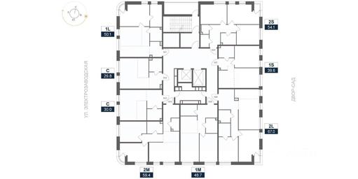 Apartment Sale, 29.8 sq. m. at ARTEL (Artel), Elektrozavodskaya Street, Moscow, Russia #2