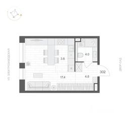 Apartment Sale, 29.8 sq. m. at ARTEL (Artel), Elektrozavodskaya Street, Moscow, Russia #3