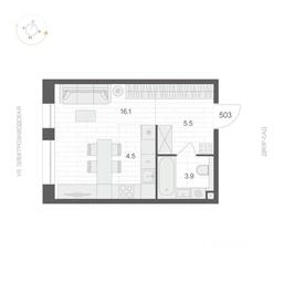 Apartment Sale, 30 sq. m. at ARTEL (Artel), Elektrozavodskaya Street, Moscow, Russia #3 Apartment Sale, 30 sq. m. at ARTEL (Artel), Elektrozavodskaya Street, Moscow, Russia #3