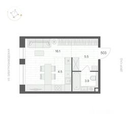 Apartment Sale, 30 sq. m. at ARTEL (Artel), Elektrozavodskaya Street, Moscow, Russia #3 Apartment Sale, 30 sq. m. at ARTEL (Artel), Elektrozavodskaya Street, Moscow, Russia #3