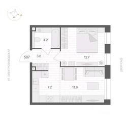 Apartment Sale, 39.6 sq. m. at ARTEL (Artel), Elektrozavodskaya Street, Moscow, Russia #3