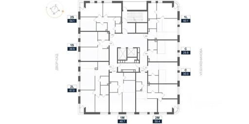 Apartment Sale, 48.7 sq. m. at ARTEL (Artel), Elektrozavodskaya Street, Moscow, Russia #2 Apartment Sale, 48.7 sq. m. at ARTEL (Artel), Elektrozavodskaya Street, Moscow, Russia #2