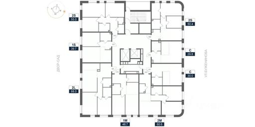 Apartment Sale, 48.7 sq. m. at ARTEL (Artel), Elektrozavodskaya Street, Moscow, Russia #2 Apartment Sale, 48.7 sq. m. at ARTEL (Artel), Elektrozavodskaya Street, Moscow, Russia #2