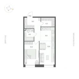 Apartment Sale, 48.7 sq. m. at ARTEL (Artel), Elektrozavodskaya Street, Moscow, Russia #3