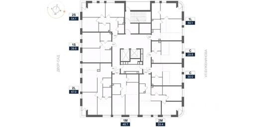 Apartment Sale, 48.7 sq. m. at ARTEL (Artel), Elektrozavodskaya Street, Moscow, Russia #2