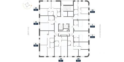 Apartment Sale, 48.7 sq. m. at ARTEL (Artel), Elektrozavodskaya Street, Moscow, Russia #2 Apartment Sale, 48.7 sq. m. at ARTEL (Artel), Elektrozavodskaya Street, Moscow, Russia #2