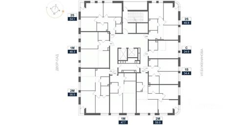 Apartment Sale, 47.7 sq. m. at ARTEL (Artel), Elektrozavodskaya Street, Moscow, Russia #2
