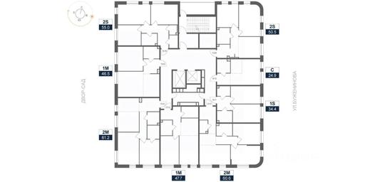 Apartment Sale, 47.7 sq. m. at ARTEL (Artel), Elektrozavodskaya Street, Moscow, Russia #2