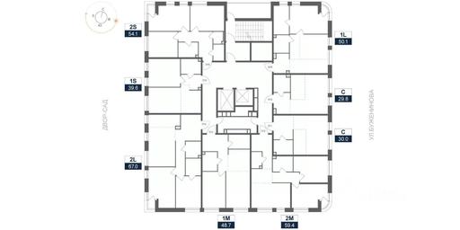 1-BD Apartment Sale, 53.9 sq. m. at ARTEL (Artel), Elektrozavodskaya Street, Moscow, Russia #2 1-BD Apartment Sale, 53.9 sq. m. at ARTEL (Artel), Elektrozavodskaya Street, Moscow, Russia #2