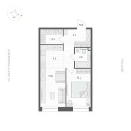 Apartment Sale, 48.7 sq. m. at ARTEL (Artel), Elektrozavodskaya Street, Moscow, Russia #3 Apartment Sale, 48.7 sq. m. at ARTEL (Artel), Elektrozavodskaya Street, Moscow, Russia #3