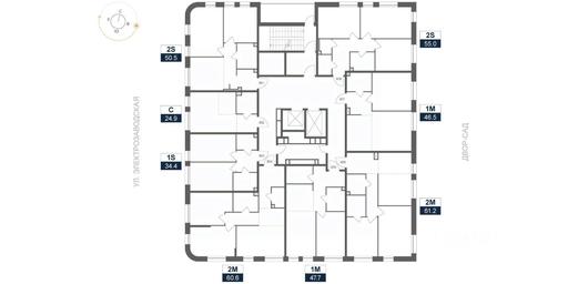 Apartment Sale, 47.7 sq. m. at ARTEL (Artel), Elektrozavodskaya Street, Moscow, Russia #2 Apartment Sale, 47.7 sq. m. at ARTEL (Artel), Elektrozavodskaya Street, Moscow, Russia #2