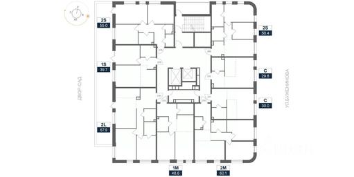1-BD Apartment Sale, 50.4 sq. m. at ARTEL (Artel), Elektrozavodskaya Street, Moscow, Russia #2 1-BD Apartment Sale, 50.4 sq. m. at ARTEL (Artel), Elektrozavodskaya Street, Moscow, Russia #2