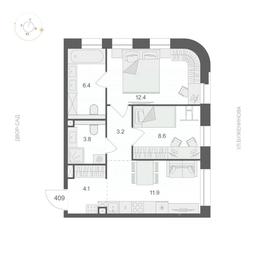 1-BD Apartment Sale, 50.4 sq. m. at ARTEL (Artel), Elektrozavodskaya Street, Moscow, Russia #3 1-BD Apartment Sale, 50.4 sq. m. at ARTEL (Artel), Elektrozavodskaya Street, Moscow, Russia #3