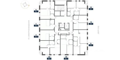Apartment Sale, 48.7 sq. m. at ARTEL (Artel), Elektrozavodskaya Street, Moscow, Russia #2