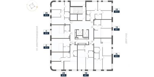 1-BD Apartment Sale, 50.4 sq. m. at ARTEL (Artel), Elektrozavodskaya Street, Moscow, Russia #2 1-BD Apartment Sale, 50.4 sq. m. at ARTEL (Artel), Elektrozavodskaya Street, Moscow, Russia #2